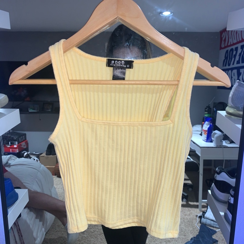 Women’s Light Yellow Tank